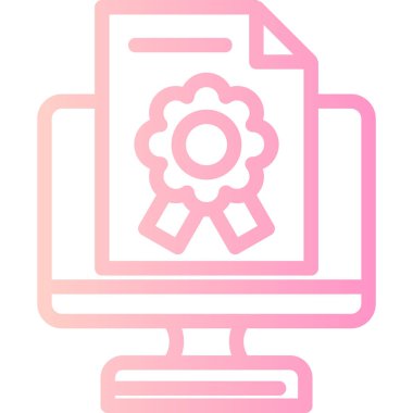 Web simgesi, vektör illüstrasyonu