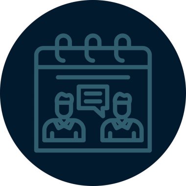 seo modern simgesinin vektör illüstrasyonu