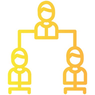 İnsanlar. Web simgesi basit illüstrasyon