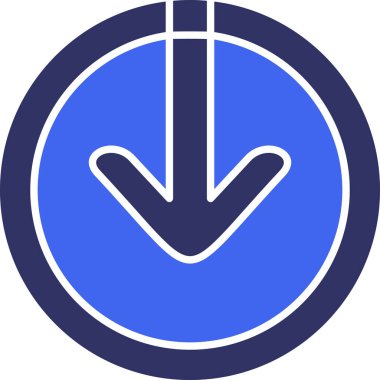 ok yönü simgesi doldurulmuş - taslak biçimi