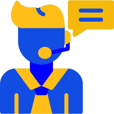 Çağrı merkezi. Basit resimleme