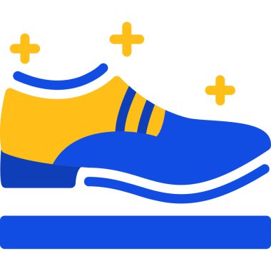 ayakkabı simgesi modern vektör illüstrasyonu