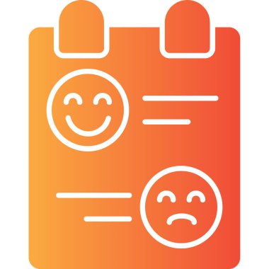 gülen yüz simgesi, vektör illüstrasyonu