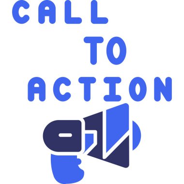 megafon ikonu. Megafonlu, hoparlörlü ve hoparlörlü bir ikon..