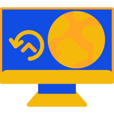 Seo simgesinin vektör illüstrasyonu