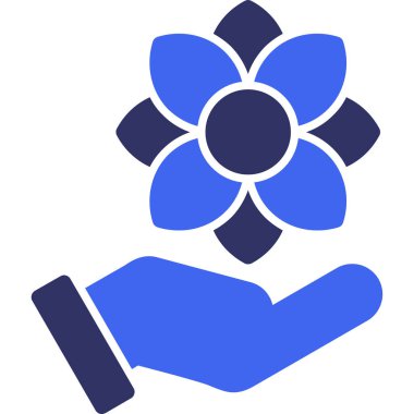 Çiçek. Web simgesi