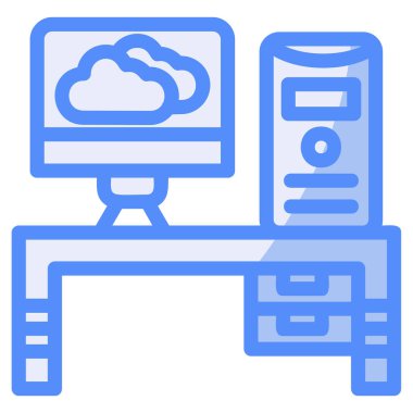 Bulut hesaplama. Web simgesi