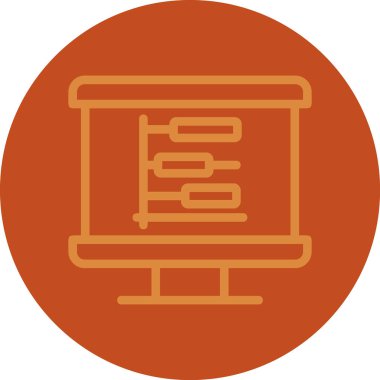 Vektör Defteri Simgesi illüstrasyonu