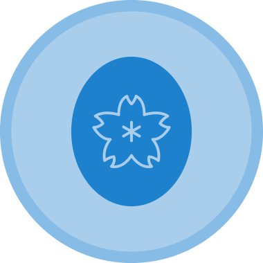 Paskalya yumurtasının vektör çizimi