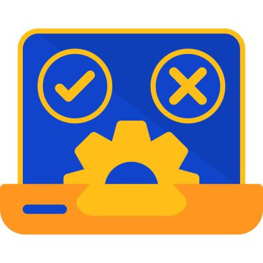 İşaretleme simgesi, vektör tasarımı