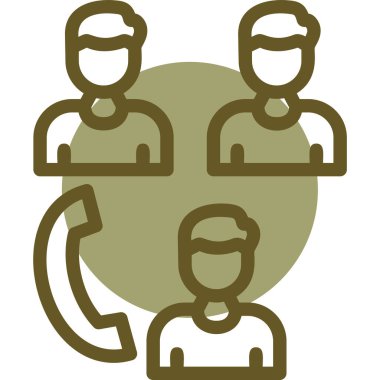 İş ikonu. vektör illüstrasyonu