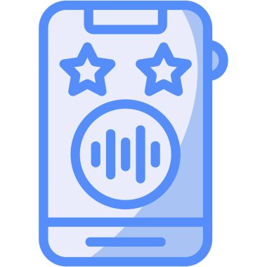 cep telefonu simgesi, vektör illüstrasyonu basit tasarım