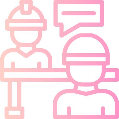 Bir kadın simgesinin vektör illüstrasyonu