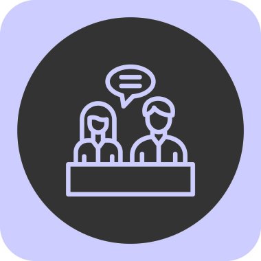 insanlar simge vektör illüstrasyonu