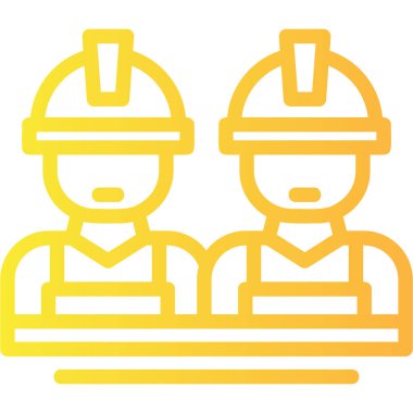 Mühendis. Web simgesi basit tasarım