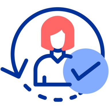 kullanıcı avatar. Basit resimleme