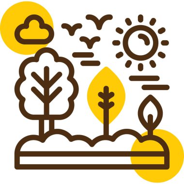 Mum simgesi vektör illüstrasyonu