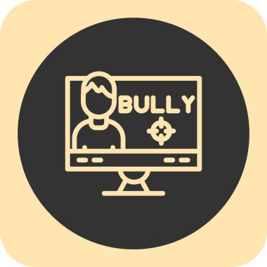 moda düz biçim tasarımında zorbalık simgesi