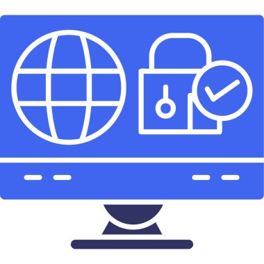 global network. web icon simple design