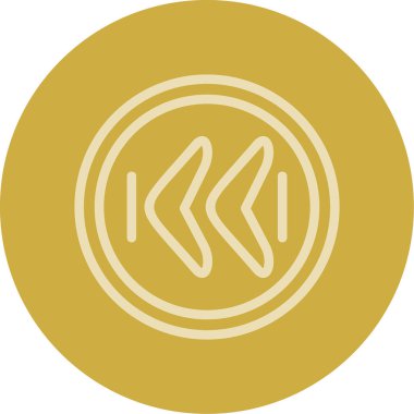 Satır vektör simgesine eşsiz ok