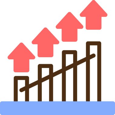 bar. Web simgesi basit illüstrasyon