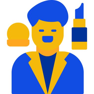 Bira şişesi ve bardağı olan adam.