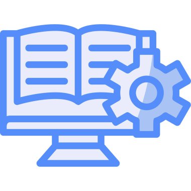 Dişliler. Web simgesi basit tasarım