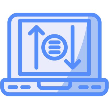 İnternet simgesi, vektör illüstrasyonu