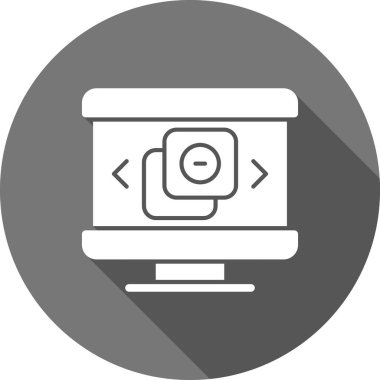 seo modern simgesinin vektör illüstrasyonu