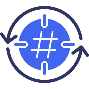 Ağ web simge vektör çizim