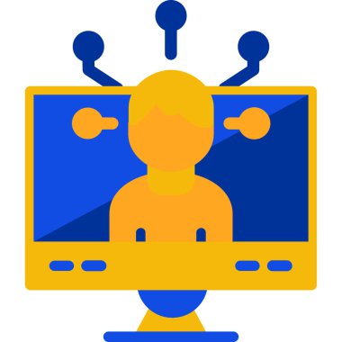 İş bürosu masa simgesi iş yönetimi kategorisinde