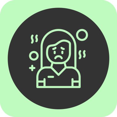 Avatar simgesi, vektör illüstrasyonu