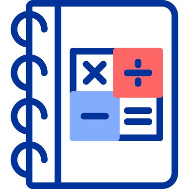 kitap simgesi vektör illüstrasyonu