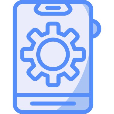 Cep telefonu. Basit resimleme