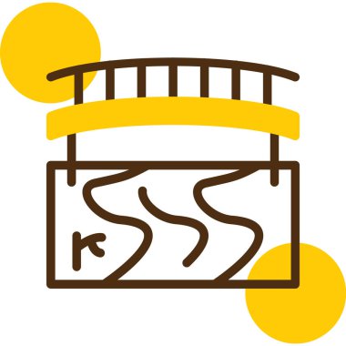 Bir kahve makinesivektör illüstrasyon