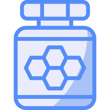 Kavanoz. Web simgesi basit illüstrasyon