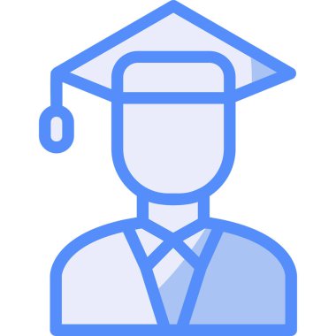 Eğitim öğrenim okulu simgesi - özet biçimi