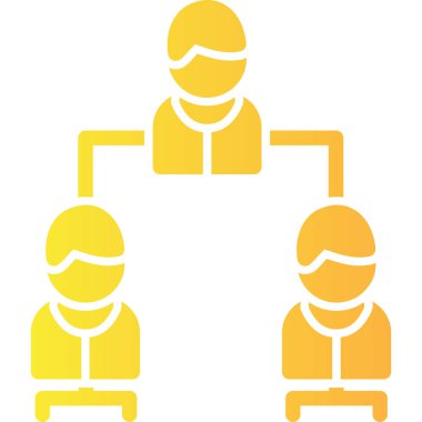 İnsan simgesinin vektör illüstrasyonu