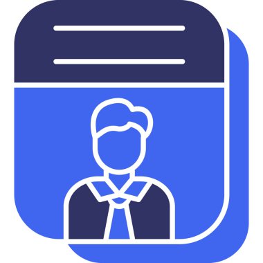 iş simgesi vektör illüstrasyonu