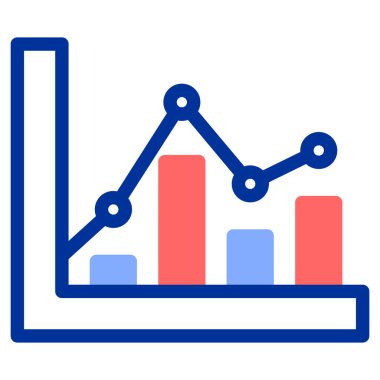 İş büyüme vektör simgesi. grafik simgesi. grafik sembolü. Web tasarımı ve uygulama tasarımı için grafik simgesi, logo, uygulama. Evet.