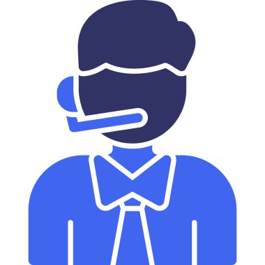 Müşteri servisi. Basit resimleme