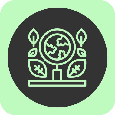 vektör ekoloji simgesi