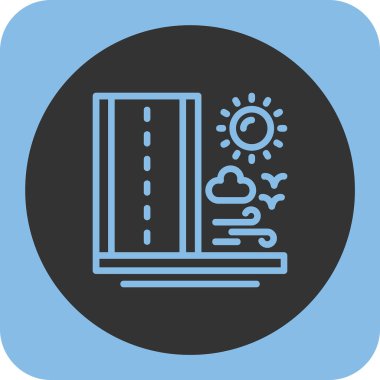 seo modern simgesinin vektör illüstrasyonu