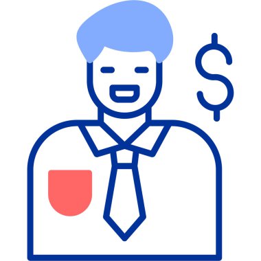 para simgesi vektör illüstrasyonu