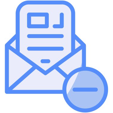 e-posta simgesi ana hat biçiminde