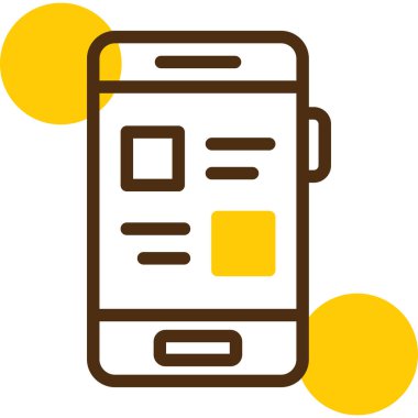 telefon simgesi, vektör illüstrasyonu