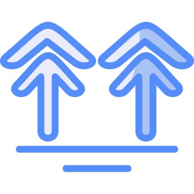 Ok. Web simgesi basit illüstrasyon