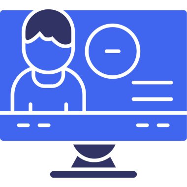 avatar adam bilgisayar simgesi