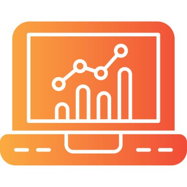 seo modern simgesinin vektör illüstrasyonu