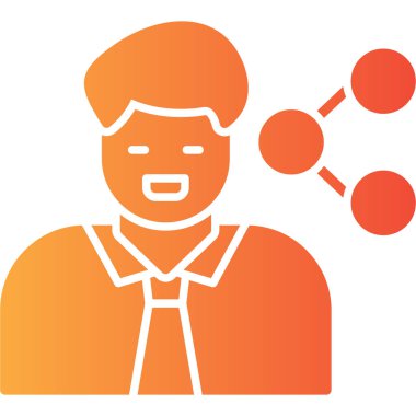 şebeke. Web simgesi basit illüstrasyon